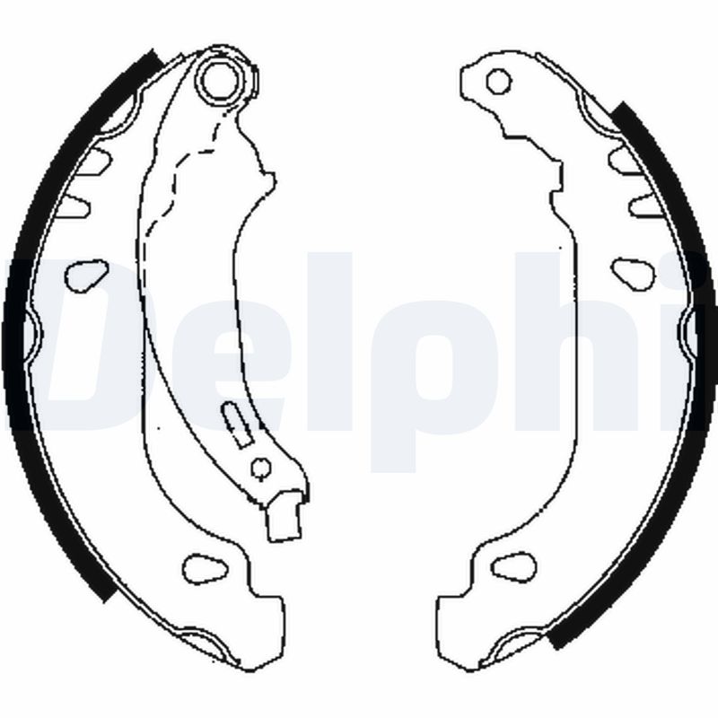 Set saboti frana DELPHI LS1844