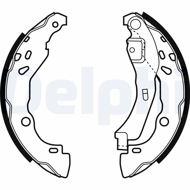 Set saboti frana de mana DELPHI LS1929