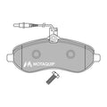 Set placute frana MOTAQUIP LVXL1342