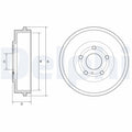 Tambur frana DELPHI BF639