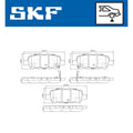 Set placute frana SKF VKBP 90204 A