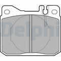 Set placute frana DELPHI LP221