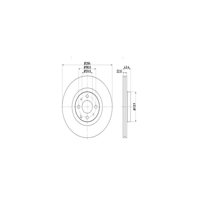Disc frana MTR 12108578