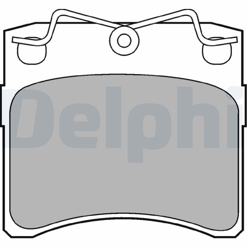 Set placute frana DELPHI LP785