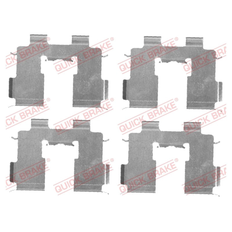 Kit accesorii placute frana QUICK BRAKE 109-1717
