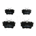 Set placute frana Ashika 51-01-109