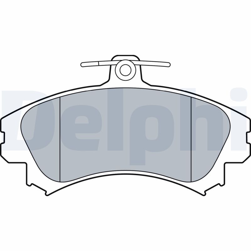 Set placute frana DELPHI LP3533