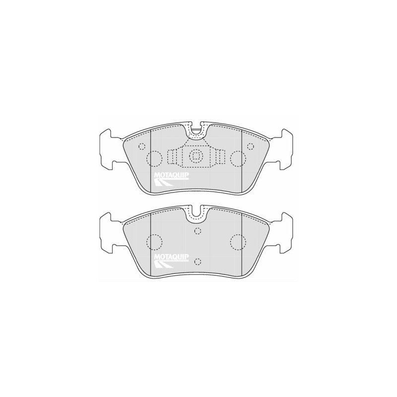 Set placute frana MOTAQUIP LVXL1259