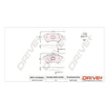 Set placute frana Dr!ve+ DP1010.10.0091