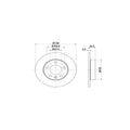 Disc frana MTR 12108422