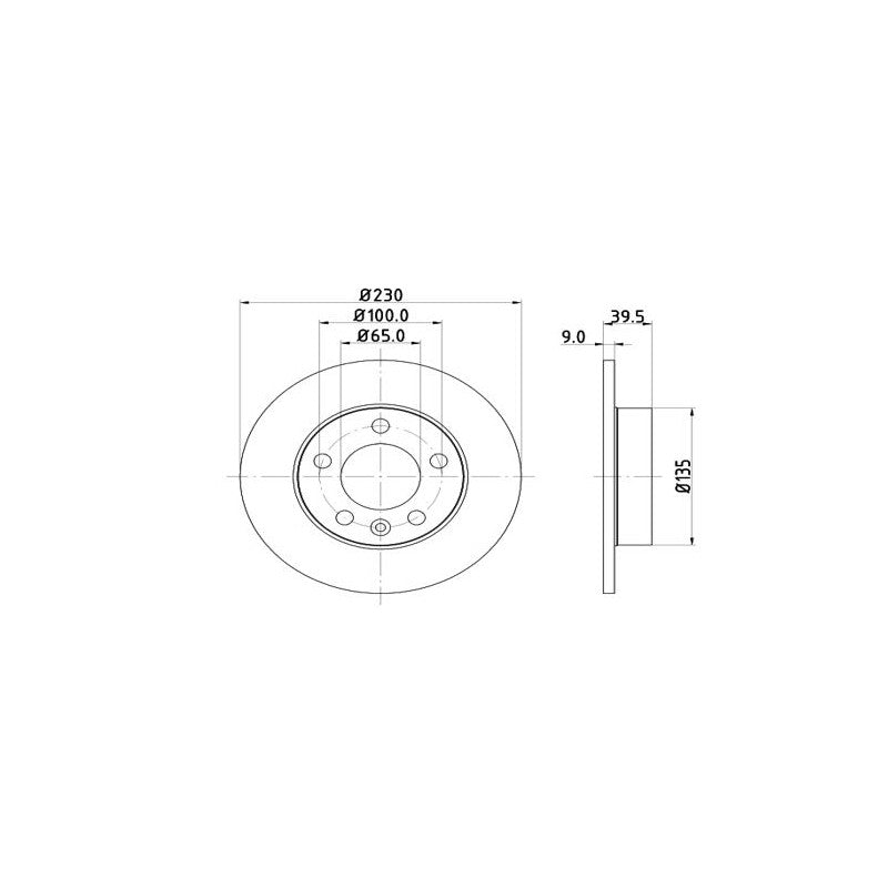 Disc frana MTR 12108422