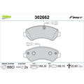 Set placute frana VALEO 302662