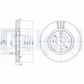 Disc frana DELPHI BG2872