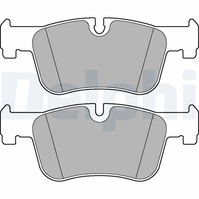 Set placute frana DELPHI LP2285
