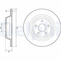 Disc frana DELPHI BG4703C