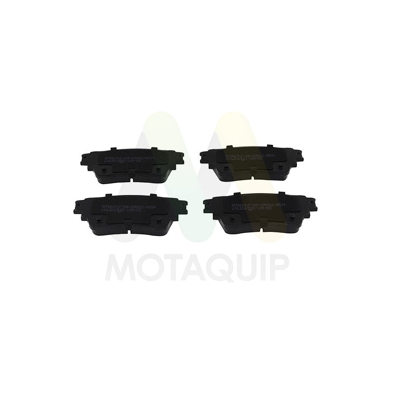 Set placute frana MOTAQUIP LVXL2016