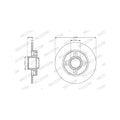 Disc frana FERODO DDF2929-1