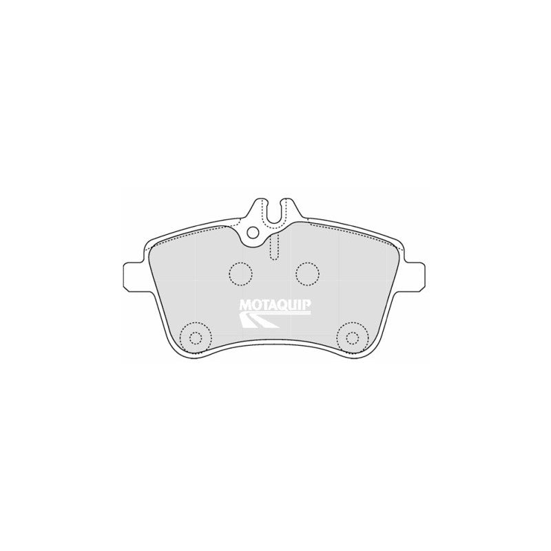 Set placute frana MOTAQUIP LVXL1268
