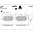 Set placute frana DELPHI LP3875