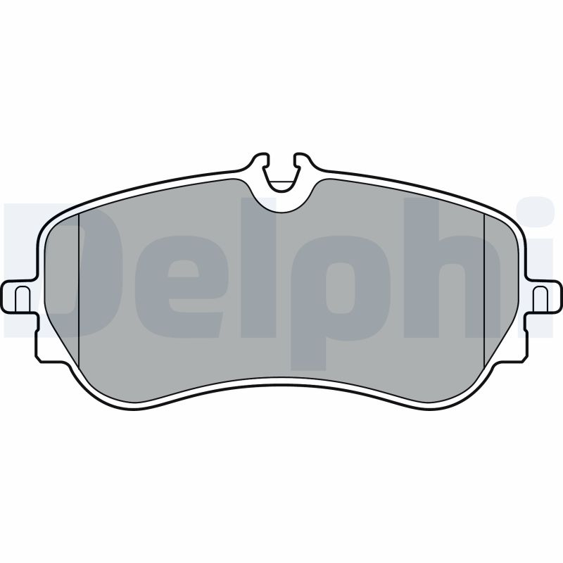 Set placute frana DELPHI LP3367