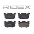Set placute frana RIDEX 402B0050