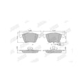 Set placute frana JURID 573196J