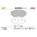 Set placute frana VALEO 301027A