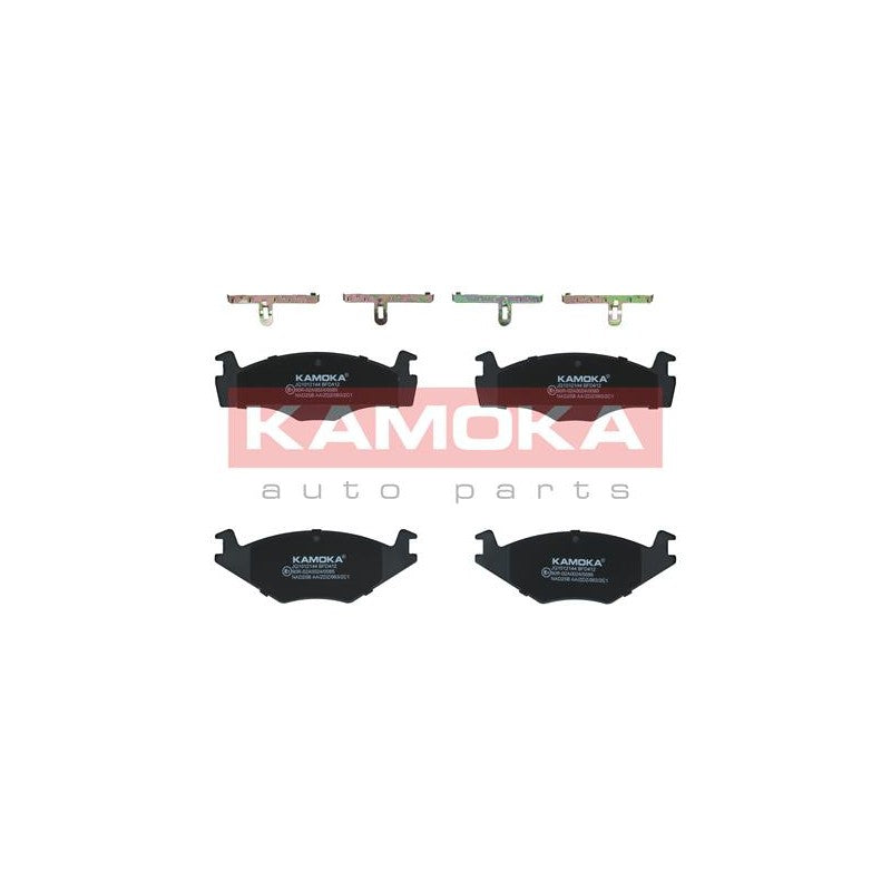 Set placute frana KAMOKA JQ1012144
