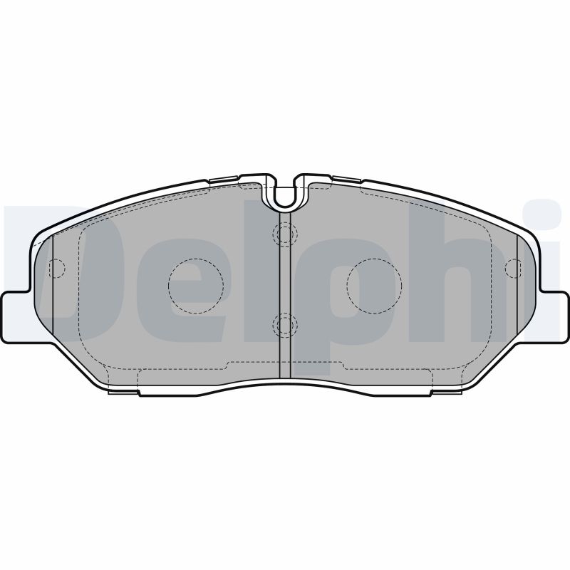 Set placute frana DELPHI LP3294