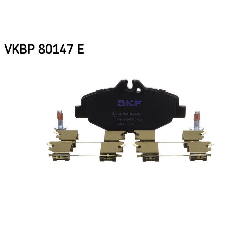 Set placute frana SKF VKBP 80147 E