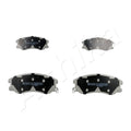 Set placute frana Ashika 50-0W-W10