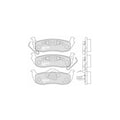 Set placute frana MOTAQUIP LVXL1297