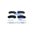 Set placute frana SAMPA 093.843