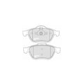 Set placute frana MOTAQUIP LVXL1093