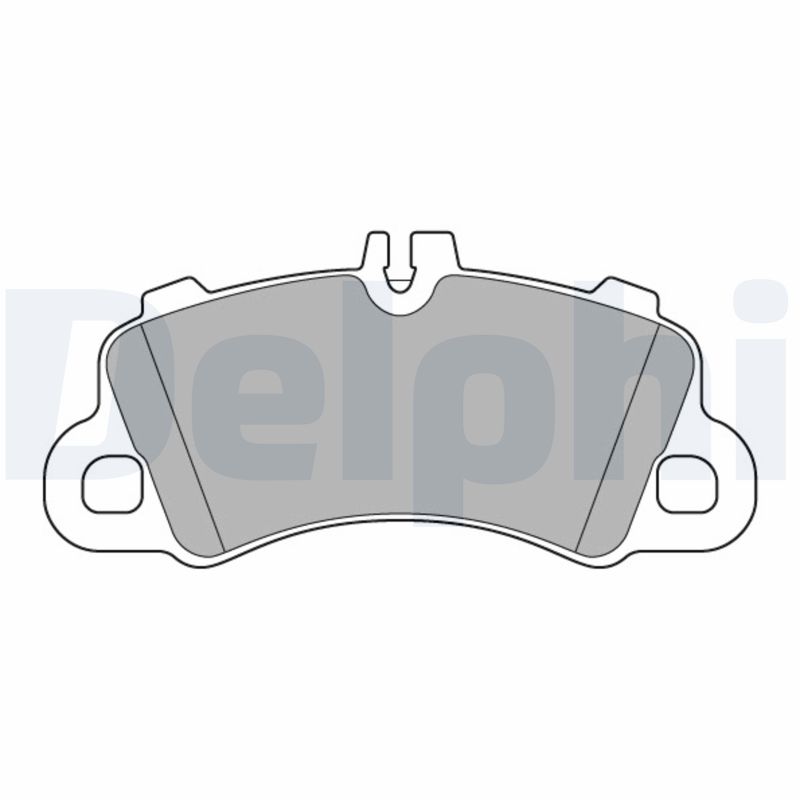 Set placute frana DELPHI LP3639