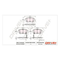 Set placute frana Dr!ve+ DP1010.10.0060