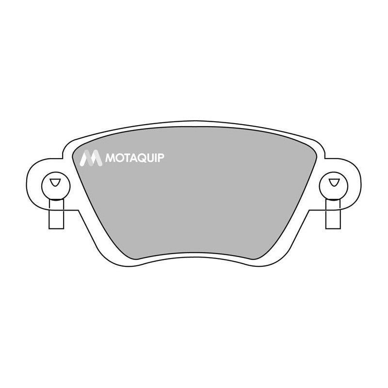 Set placute frana MOTAQUIP LVXL997
