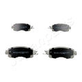 Set placute frana MOTAQUIP LVXL2097