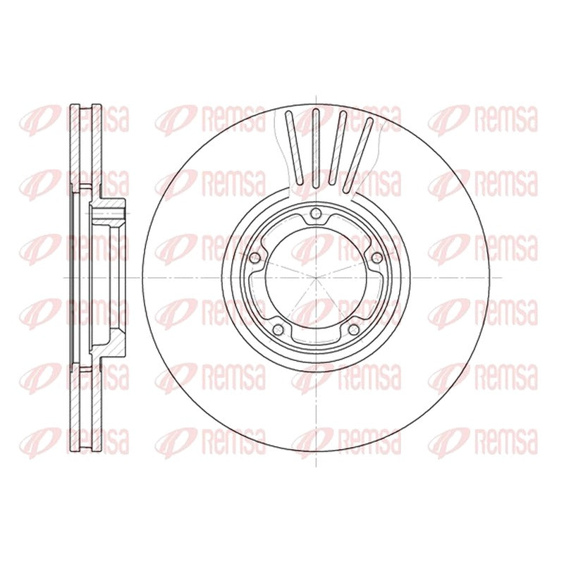 Disc frana REMSA 6519.10