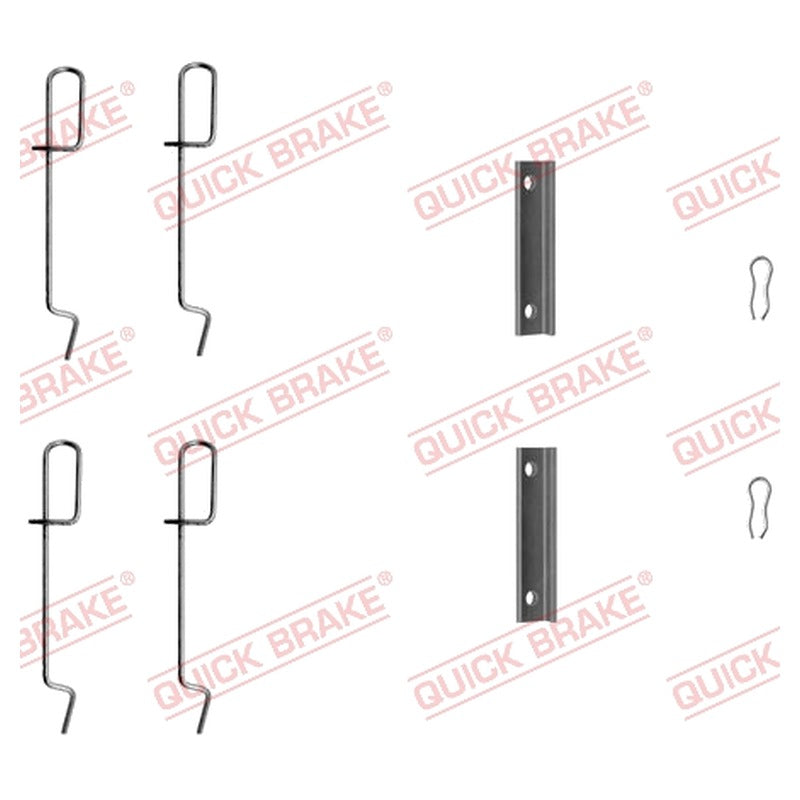 Kit accesorii placute frana QUICK BRAKE 109-1125