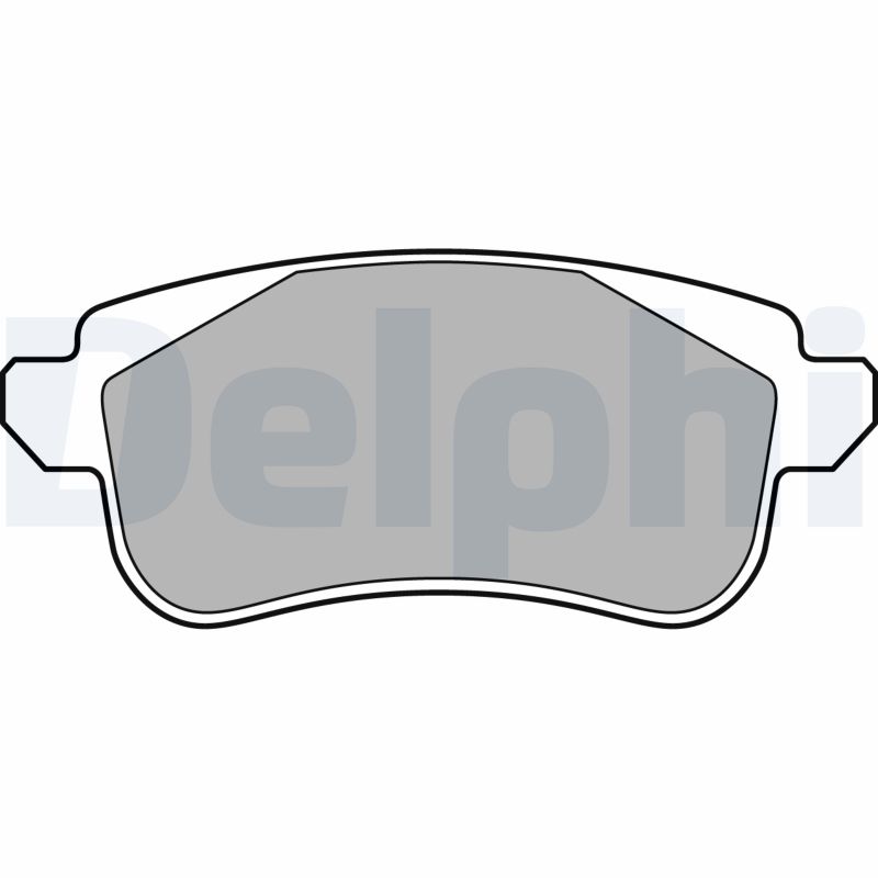 Set placute frana DELPHI LP3283