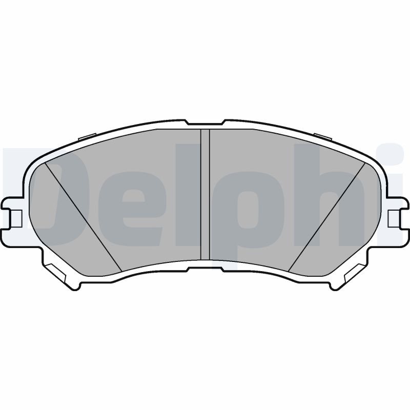 Set placute frana DELPHI LP3275