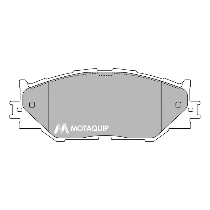 Set placute frana MOTAQUIP LVXL1352