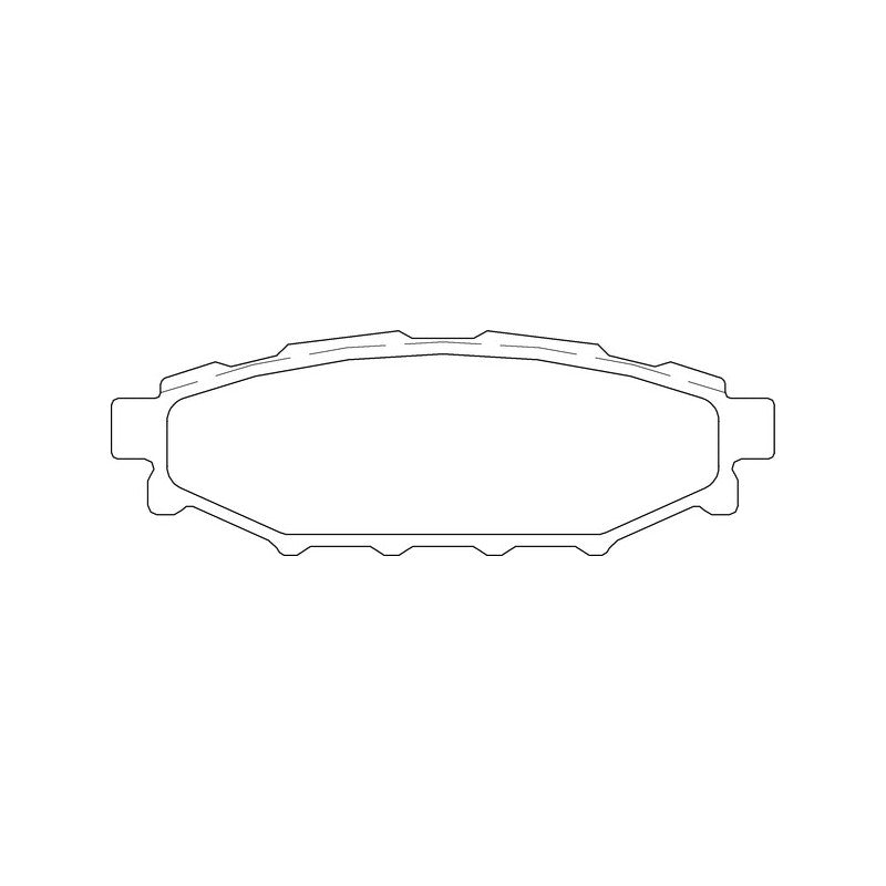 Set placute frana MOTAQUIP LVXL1646