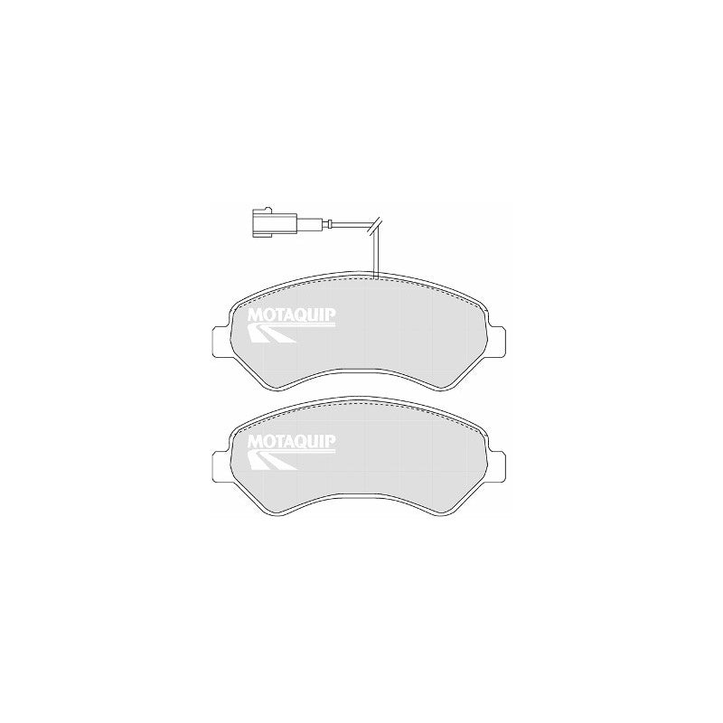 Set placute frana MOTAQUIP LVXL1339