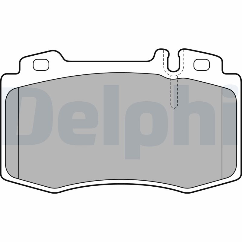Set placute frana DELPHI LP1828