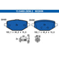 Set placute frana ATE 13.0460-2656.2