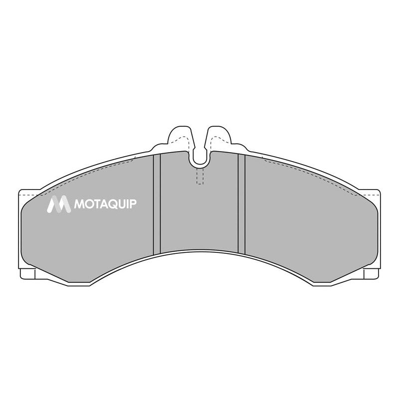Set placute frana MOTAQUIP LVXL989