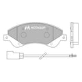 Set placute frana MOTAQUIP LVXL1302