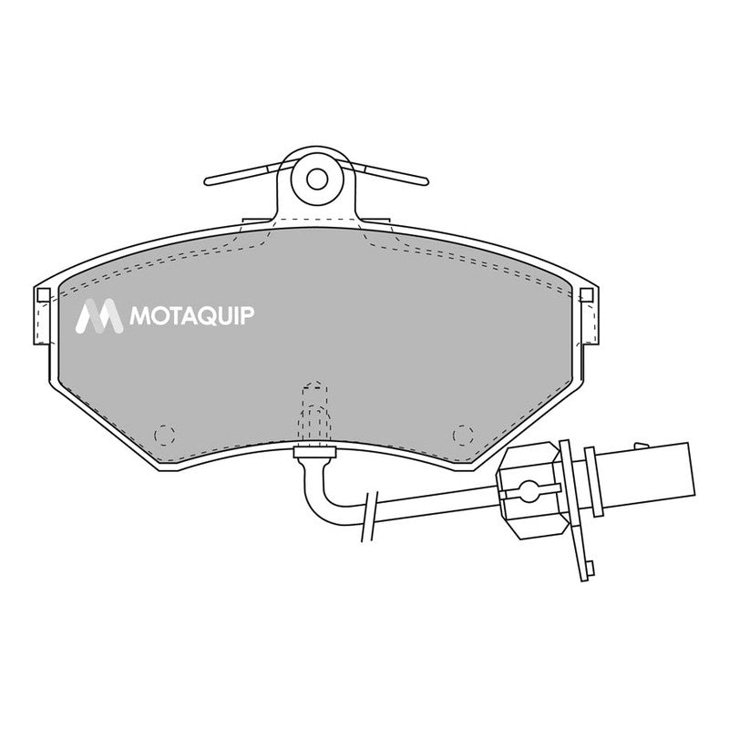Set placute frana MOTAQUIP LVXL1016